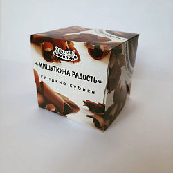 Сладкие кубики "Мишуткна радость" с ароматом шоколада 0,35кг