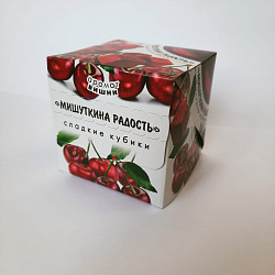 Сладкие кубики "Мишуткна радость" с ароматом вишни 0,35кг