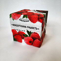 Сладкие кубики "Мишуткна радость" с ароматом малины 0,35кг
