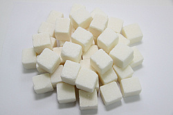 Сахар прессованный твёрдый весовой  в кубиках (крупный, 40 )