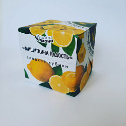 Сладкие кубики "Мишуткна радость" с ароматом лимона 0,35кг